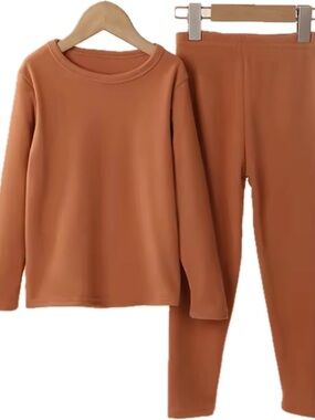 New 2-Piece Children's Thermal Underwear Suit 2-3